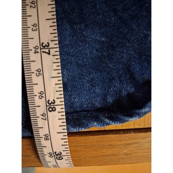 Womens Divided Button-Down Denim Shirt Dress/Jacket 3XL Light & Dark Wash Casual - Picture 6 of 6